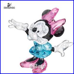 Swarovski Color Crystal Disney Figurine MINNIE MOUSE #5268837 New