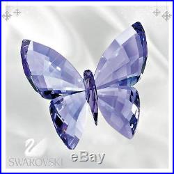 Swarovski Colored Crystal Figurine Butterfly Provence Lavender #5155714 Box New