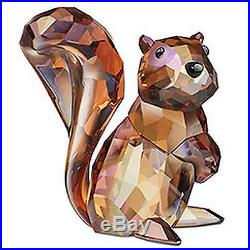 Swarovski Copper Squirrel Crystal Figurine Authentic MIB 1142807