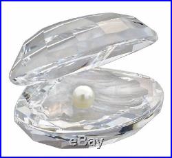 Swarovski Crystal #014389 Shell With Pearl Brand Nib Signed Ocean Underwater Sea