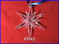 Swarovski Crystal 2005 Annual Edition Snowflake Star Ornament