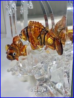 Swarovski Crystal 2005 Harmony Wonders Of The Sea COLORED CLOWN FISH