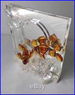 Swarovski Crystal 2005 Harmony Wonders Of The Sea COLORED CLOWN FISH
