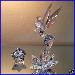 Swarovski Crystal 2008 Limited Edition TINKER BELL with Title Plaque BNIB/COA