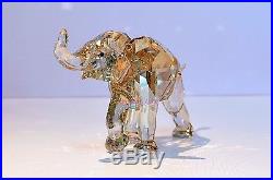 Swarovski Crystal 2013 SCS Gold Young Elephant Signed 1142862 Brand New In Box