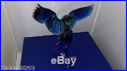 Swarovski Crystal 2015 Blue Parrots Birds 5136775 Brand New in Box $1700