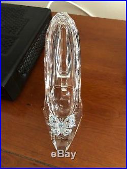 Swarovski Crystal 2015 Disney Cinderella Glass Slipper L. E. Of 400 Rare