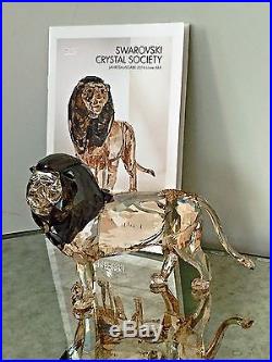 Swarovski Crystal 2016 SCS LION NIB collectors item