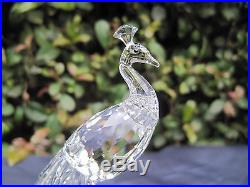 Swarovski Crystal 5063695 Scs 2015 White Peacock Nib Mint Swarovski Crystal 5063695 Scs 2015 White Peacock Nib Mint