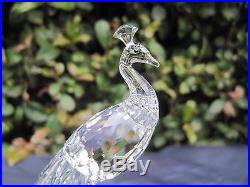 Swarovski Crystal 5063695 Scs 2015 White Peacock Nib Mint