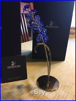 Swarovski Crystal 677990 Sapphire Dindori Flower 9601 040 201 Boxes Certificate