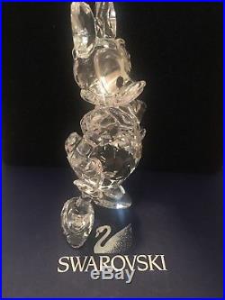 Swarovski Crystal 687320 Disney Daisy Duck Figurine Retired NIB