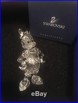 Swarovski Crystal 687320 Disney Daisy Duck Figurine Retired NIB