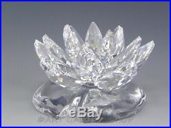 Swarovski Crystal 838178 Figurine #9100 000 029 WATERLILY LARGE FLOWER Mint Box
