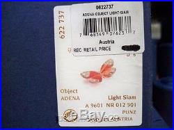 Swarovski Crystal Adena Butterfly Light Siam 622737 Mib Coa