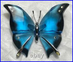 Swarovski Crystal Ambur Blueturquoise Butterfly Paradise Object NIB 622 735