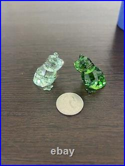 Swarovski Crystal Angelo & Angelina Frogs In Love Figurine Pair #5136524 NIB Swarovski Crystal Angelo & Angelina Frogs In Love Figurine Pair #5136524 NIB
