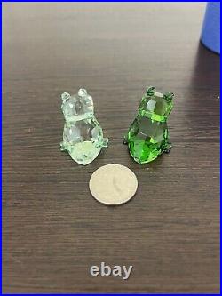 Swarovski Crystal Angelo & Angelina Frogs In Love Figurine Pair #5136524 NIB Swarovski Crystal Angelo & Angelina Frogs In Love Figurine Pair #5136524 NIB