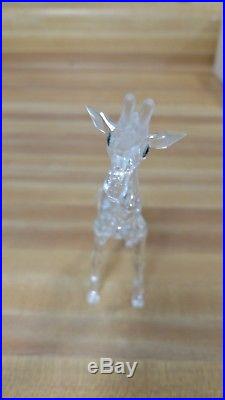 Swarovski Crystal BABY GIRAFFE Figurine African Wildlife Series RETIRED MINT