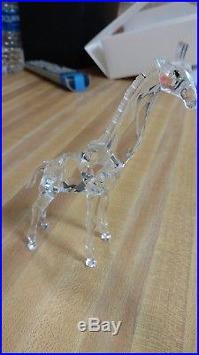 Swarovski Crystal BABY GIRAFFE Figurine African Wildlife Series RETIRED MINT