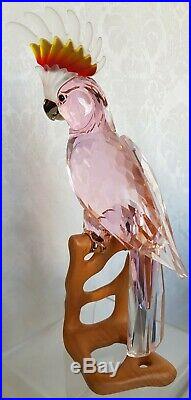 Swarovski Crystal BIRD Figurine PARADISE COCKATOO With Box & COA