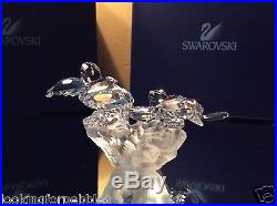 Swarovski Crystal Baby Sea Turtles SIGNED BY DESIGNER! 826480 NIB/COA + MIRROR