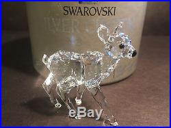 Swarovski Crystal Baby Standing Deer Fawn Figurine