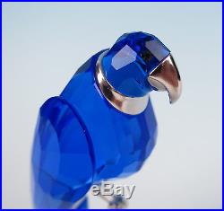 Swarovski Crystal Balabac withStand Blue Sapphire Paradise Bird Figurine 284065