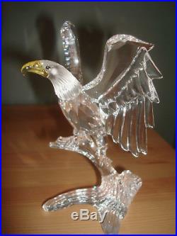 Swarovski Crystal Bald Eagle Box & COA 7670 000 002