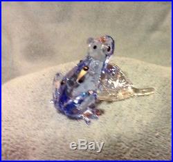 Swarovski Crystal Blue Dart Frog SCS Event Piece 955439 BNIB COA! Limited