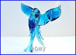Swarovski Crystal Blue Parrots Lovely Bird Wedding 5136775 Brand New in Box