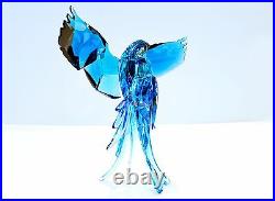 Swarovski Crystal Blue Parrots Lovely Bird Wedding 5136775 Brand New in Box