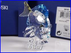 Swarovski Crystal Blue Tang Fish Colored 886180 / 9100 000 066 Mint Box COA