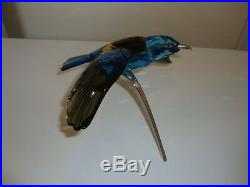 Swarovski Crystal Blue Turquoise Roller Bird