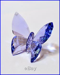 Swarovski Crystal Butterfly Violet Purple Tanzanit Bugs 1182454 Brand New In Box