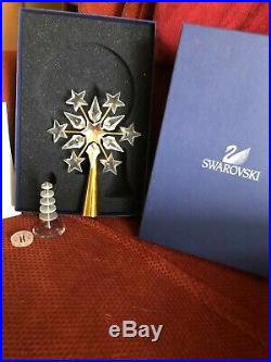 Swarovski Crystal Christmas Tree Topper no scratches/flaws