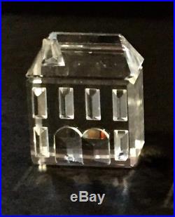 Swarovski Crystal City Figurine Set Town Hall Gates Cathedral Poplar Houses
