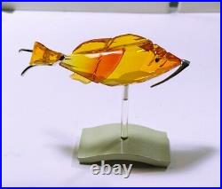 Swarovski Crystal Crotone Fire Opal Paradise Fish 626202 Mint In Box W Coa 2004