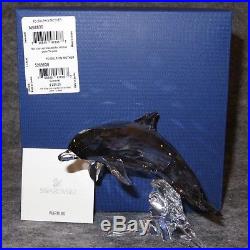 Swarovski Crystal DOLPHIN MOTHER #5268830/5043617 MINT IN BOX NEW MSRP $239