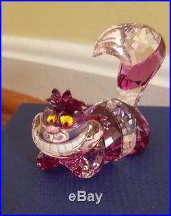 Swarovski Crystal Disney Alice in Wonderland Cheshire Cat Authentic