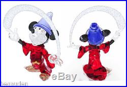 Swarovski Crystal Disney Sorcerer Mickey Mouse Limited 2014 # 5004740 Retired