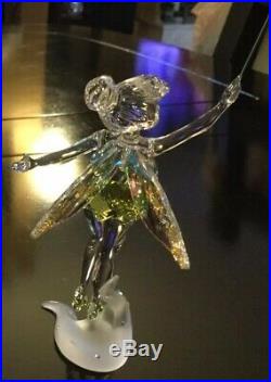 Swarovski Crystal Disney Tinker Bell Figurine / Limited Edition