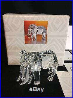 Swarovski Crystal Elephant Figurine with Box 1993 Inspiration Africa