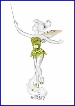 Swarovski Crystal Figure Disney Peter Pan Tinker Bell With Wand 1073747 MIB WithCOA