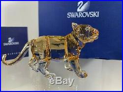 Swarovski Crystal Figure SCS Tiger Cub Standing 9100 000 257 / 1051686 MIB WithCOA