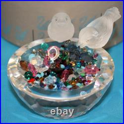 Swarovski Crystal Figurine 010029 MIB Bird Bath