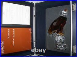 Swarovski Crystal Figurine 1042762 Limited Edition Bald Eagle MIB RARE LARGE