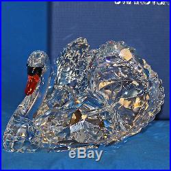 Swarovski Crystal Figurine, 1141713 Graceful Swan, 5H $1025 MIB