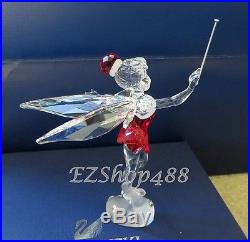 Swarovski Crystal Figurine #1143621 Christmas Tinker Bell 2012 RARE Newithbox