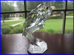 Swarovski Crystal Figurine 1987 Lovebirds Togetherness SCS Member CHIP on wing